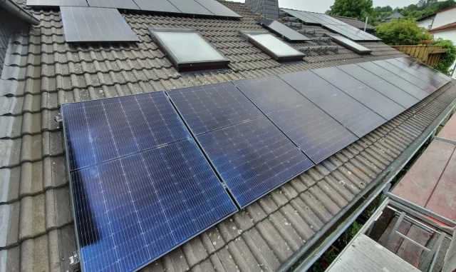 Realisierte Photovoltaikanlage – Referenz 1